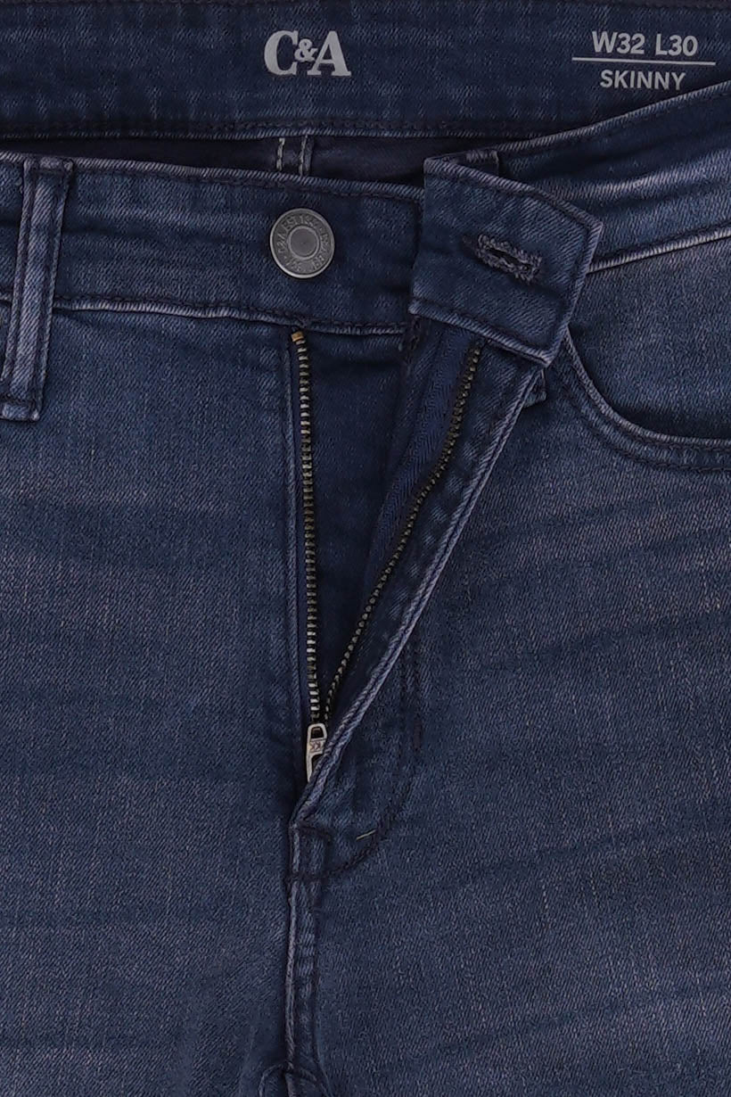 C&A MENS SKINNY JEANS | LIGHT GREY
