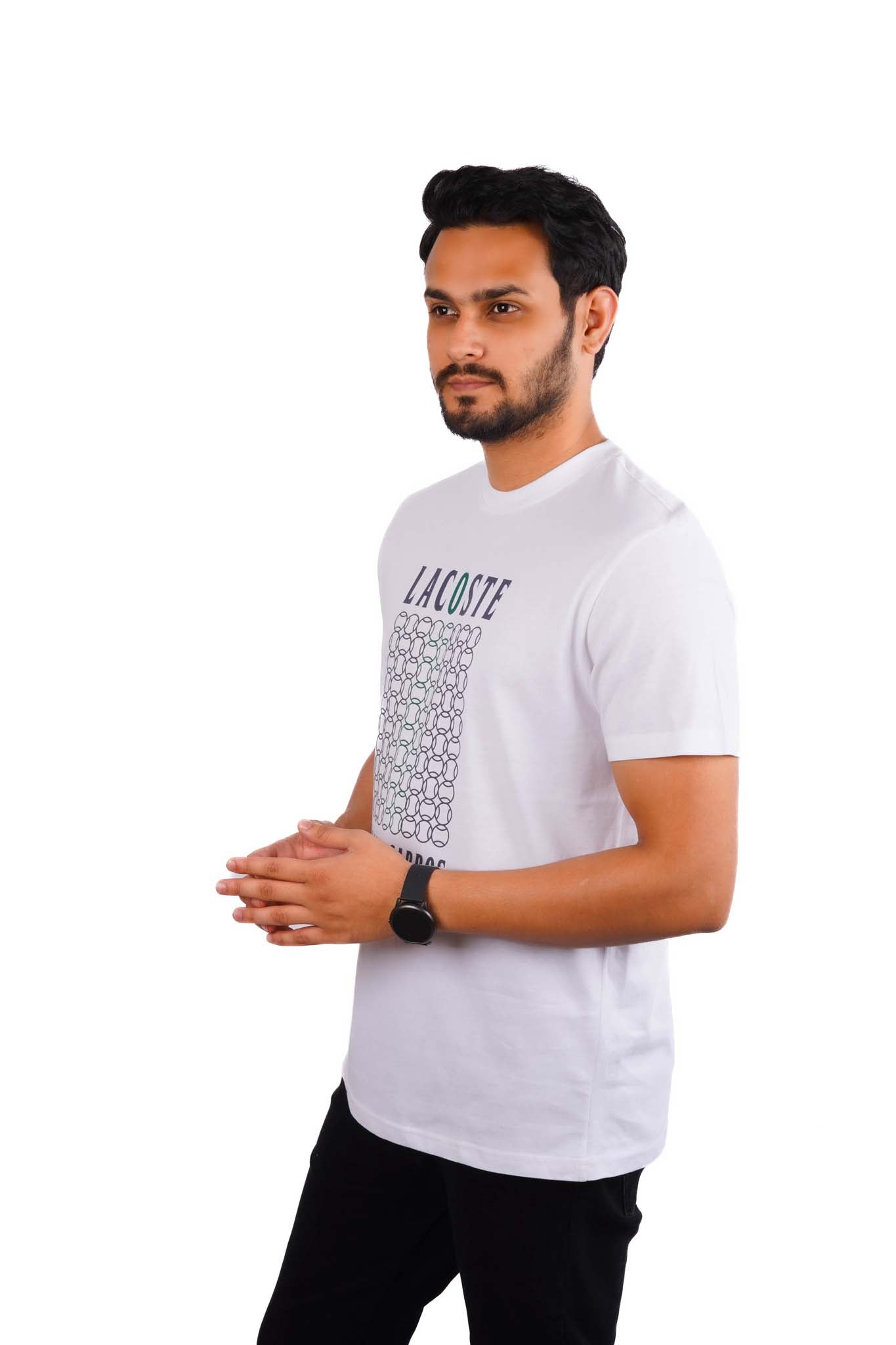 LACOSTE ORI RARE ROLAND GARROS T-SHIRT | WHITE