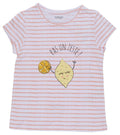 V.E.R.T.B.A.U.D.E.T GIRL PRINTED HALF SLEEVE T-SHIRT | WHITE