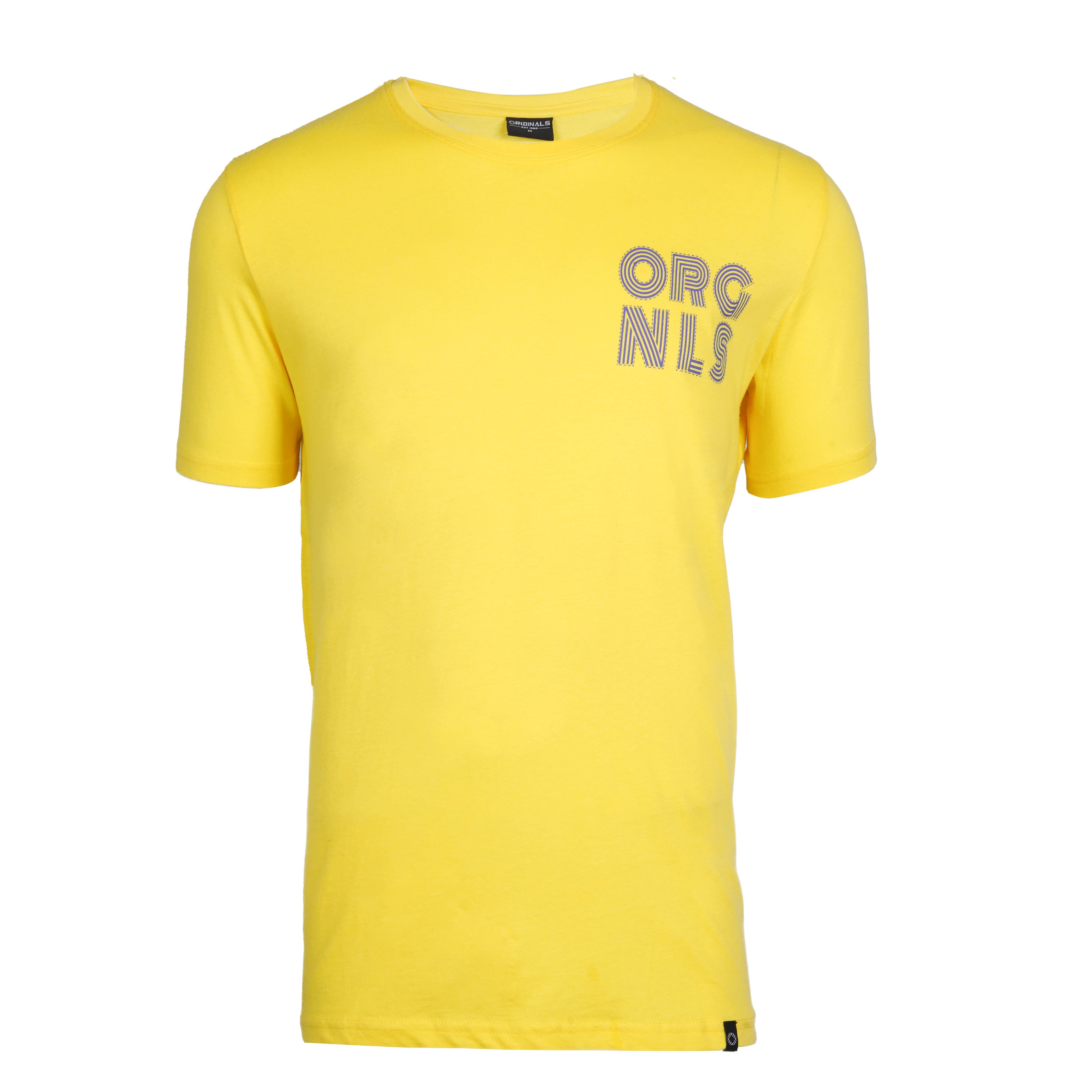ORIGINALS ROUND NECK T SHIRT | YELLOW