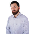 DIVERSE-MENS-OXFORD COLLECTION-CASUAL SLIM FIT-SHIRT | WHITE
