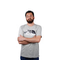 TNF MEN’S SHORT-SLEEVE HALF DOME TEE | GREY