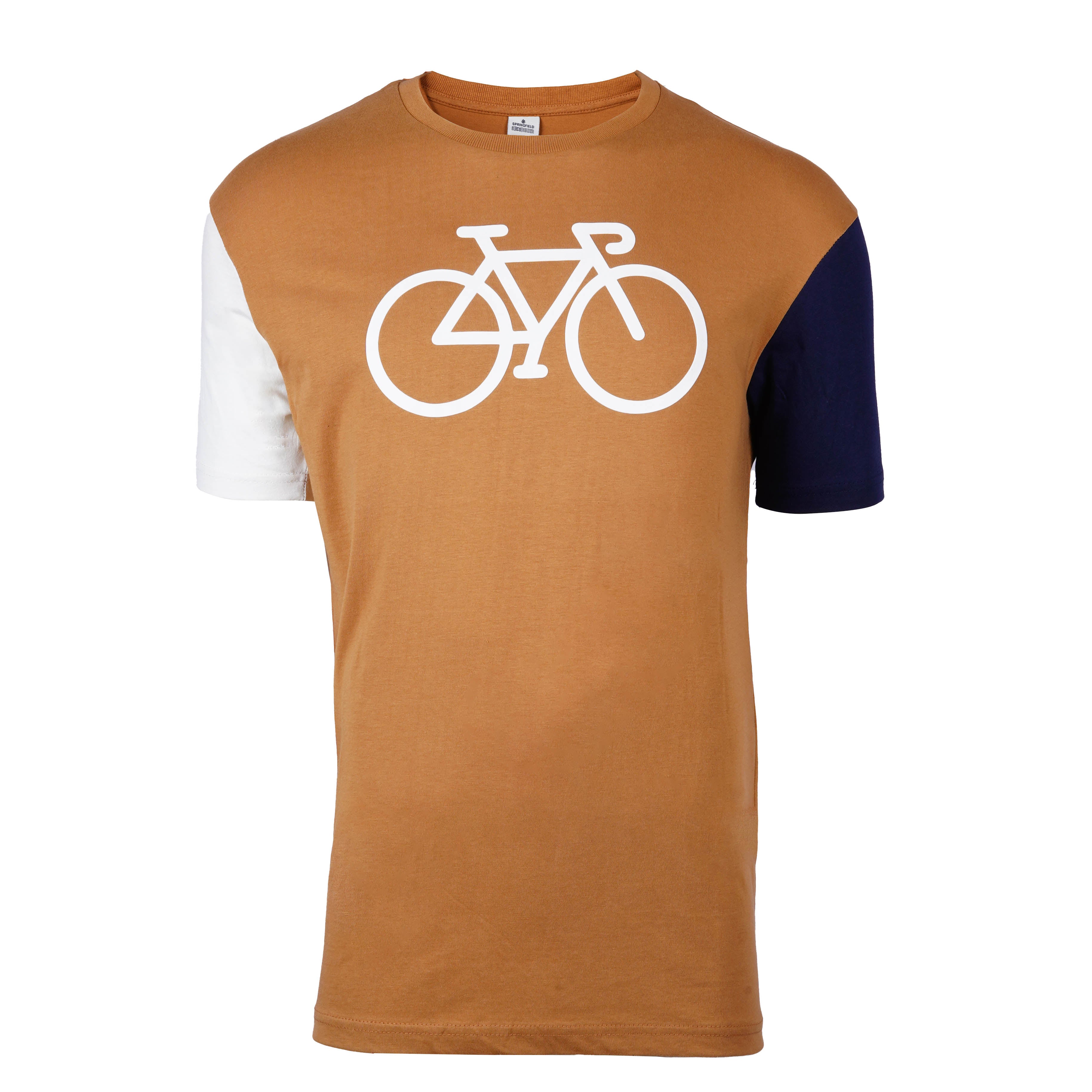 SPRINGFIELD CLASSIC-CYCLE LOGO-CREW NECK T-SHIRT | GREEN