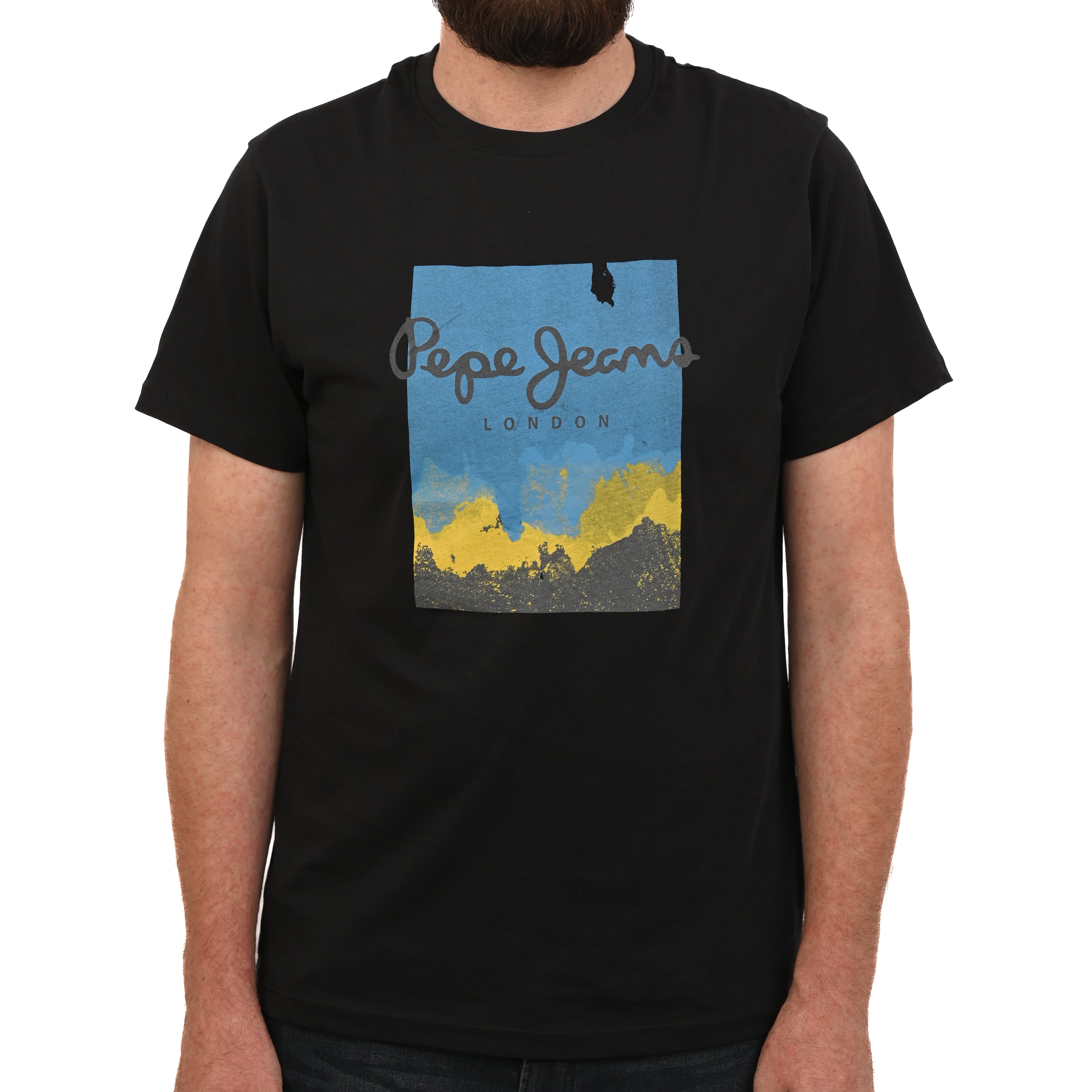 PEPE JEANS LONDON-PREMIUM T-SHIRT | BLACK