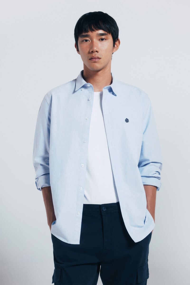 SPRINGFIELD OXFORD SHIRT – REGULAR FIT | SKY BLUE