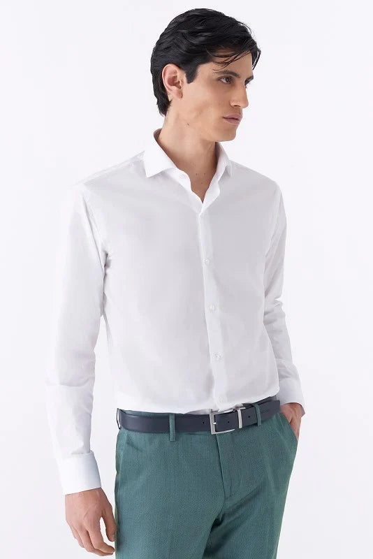 HITCH REGULAR FIT SHIRT | WHITE