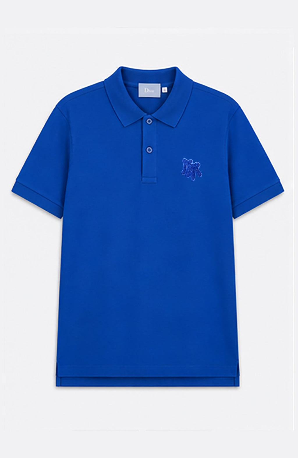 DIOR PREMIUM POLO SHIRT SLIM FIT | BLUE