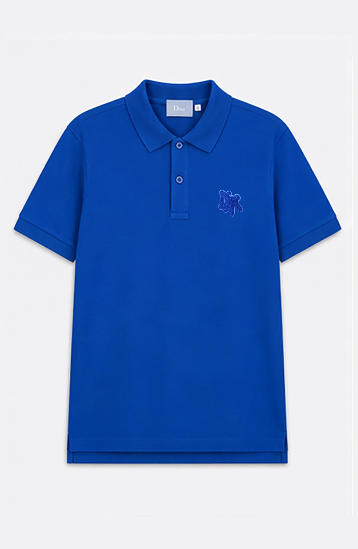 DIOR PREMIUM POLO SHIRT SLIM FIT | BLUE