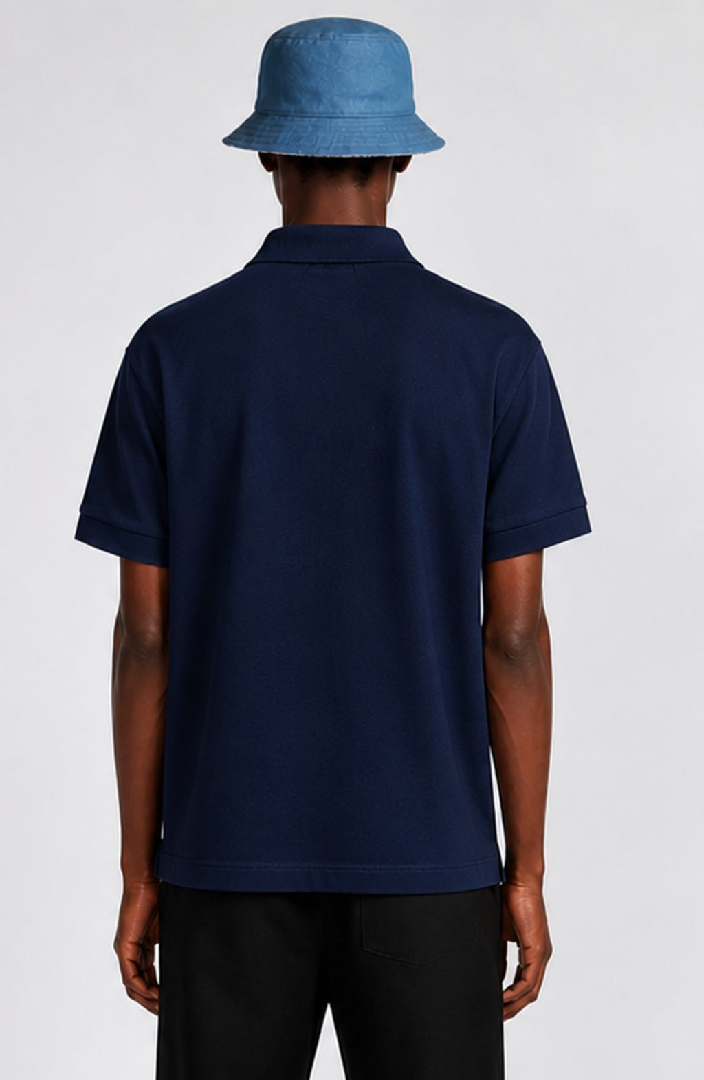 DIOR PREMIUM POLO SHIRT SLIM FIT | NAVY BLUE
