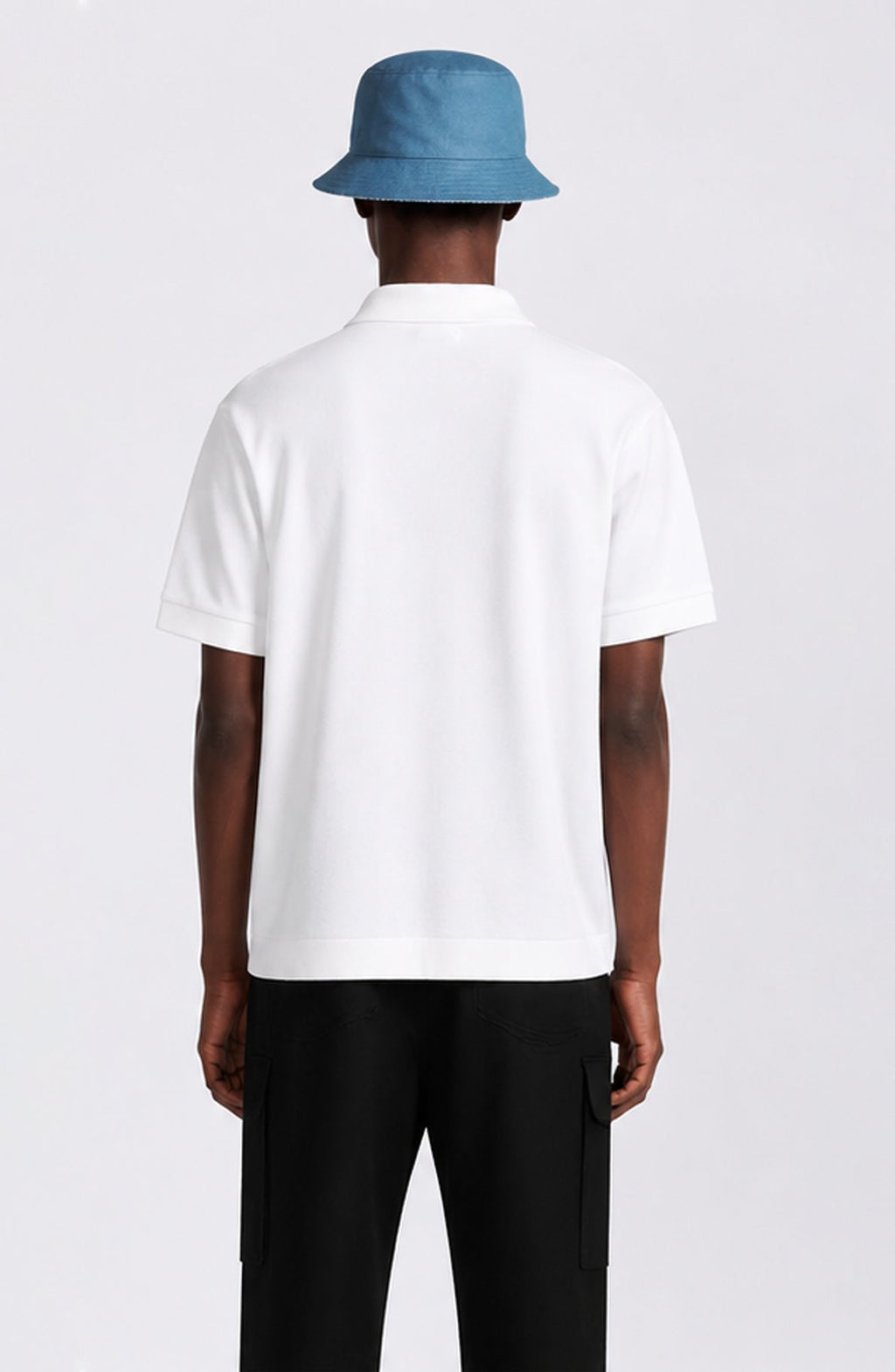 DIOR PREMIUM POLO SHIRT SLIM FIT | WHITE