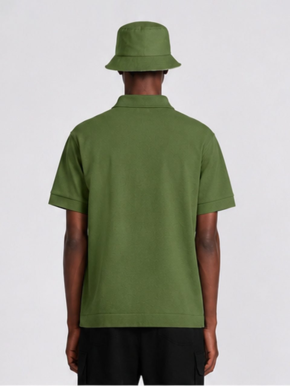 DIOR PREMIUM POLO SHIRT SLIM FIT | GREEN