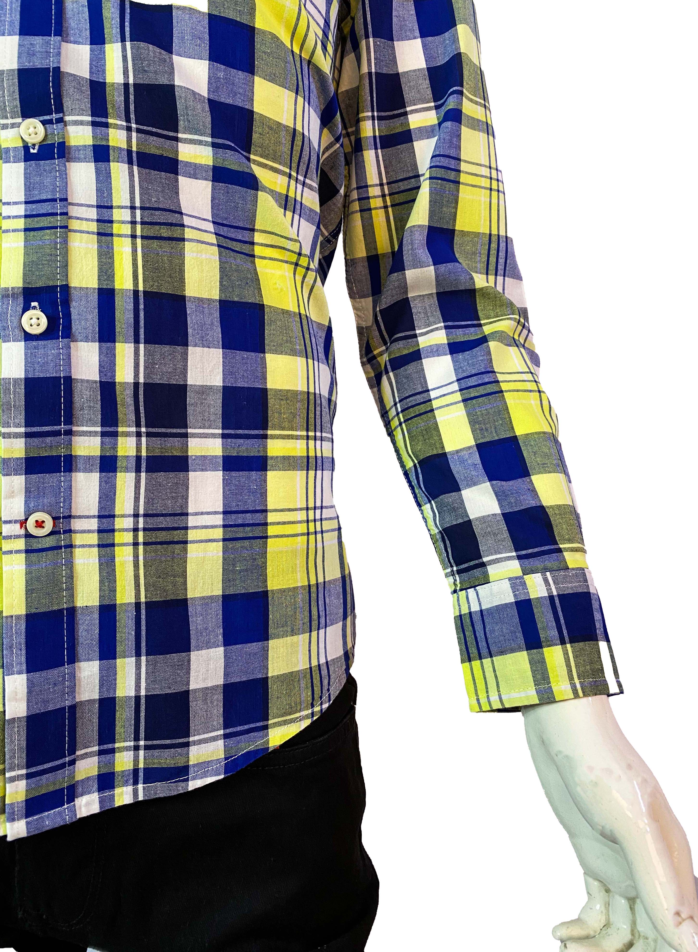 TOMMY HILFIGER MEN’S SLIM FIT CHECKED SHIRT | MULTI COLOUR