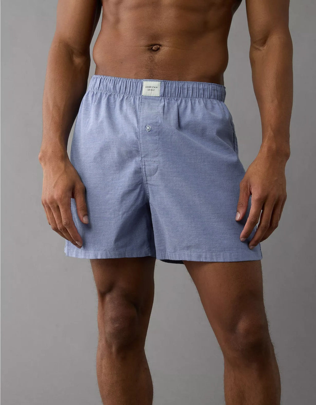 AMERICAN EAGLE MEN'S STRETCH BOXER SHORT | LIGHT PURPLE