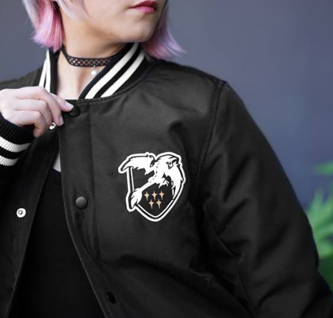 STAR GUARDIAN VARSITY JACKET MEN - WOMEN | BLACK
