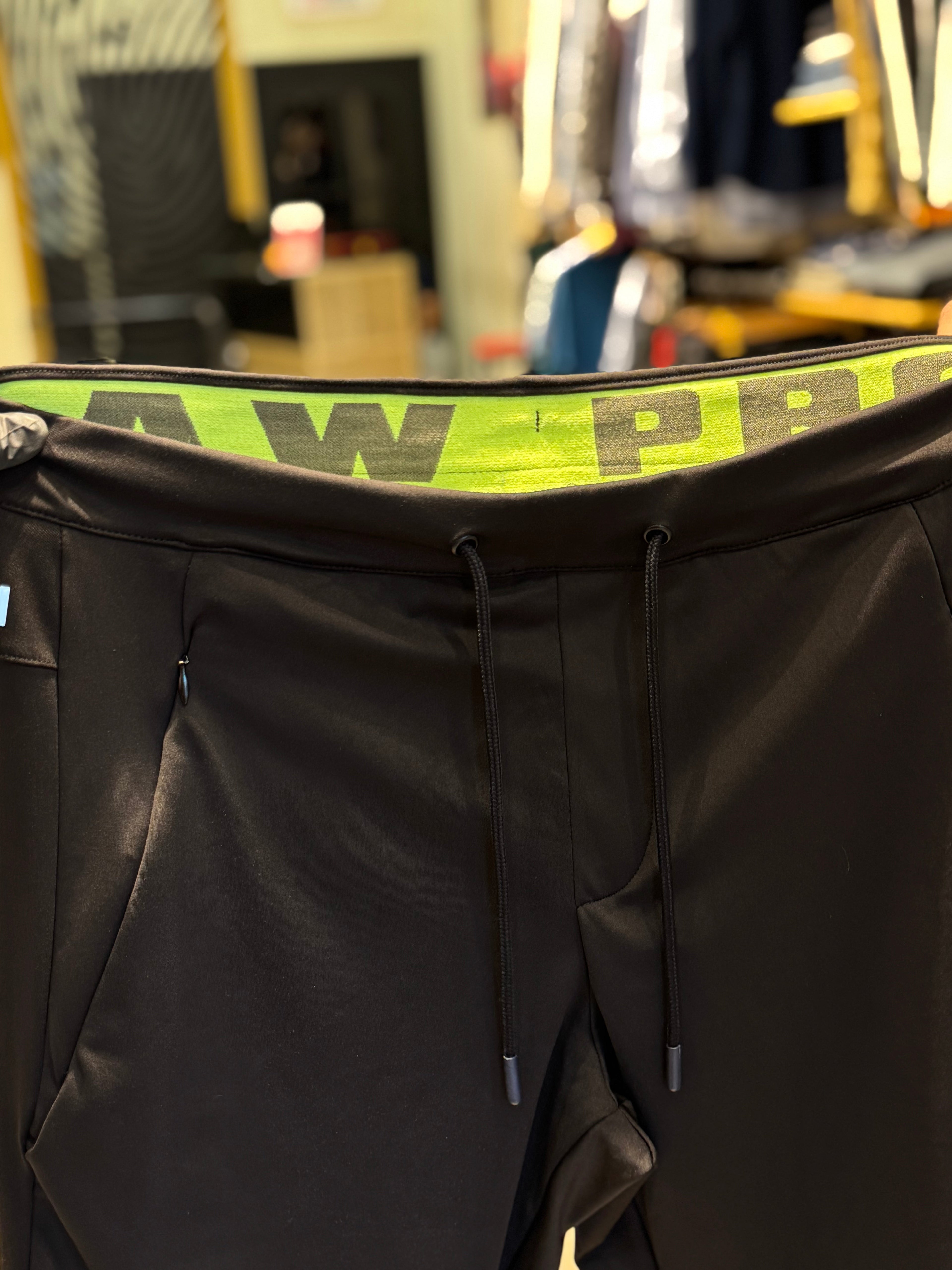 PROJET RAW POLYESTER TROUSERS ALLROUND | BLACK