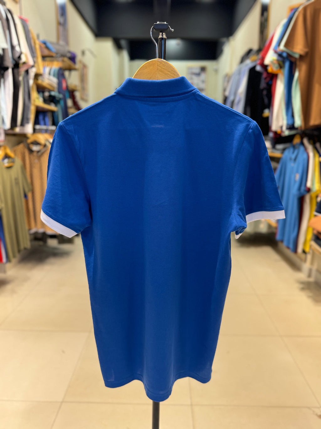 JACK & JONES PLAIN POLO | BLUE