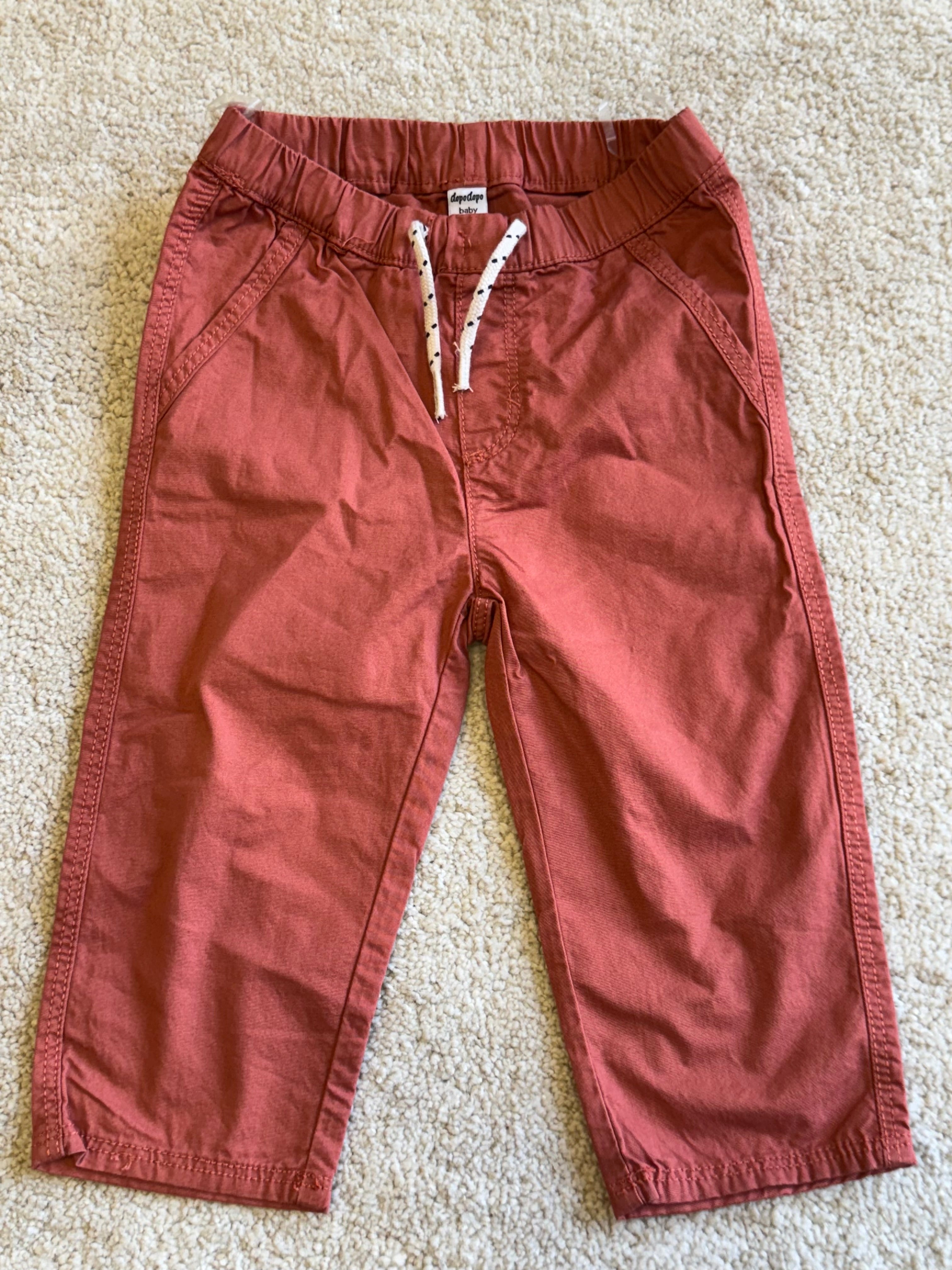 DOPO DOPO STYLISH BOYS' TROUSER | RUST