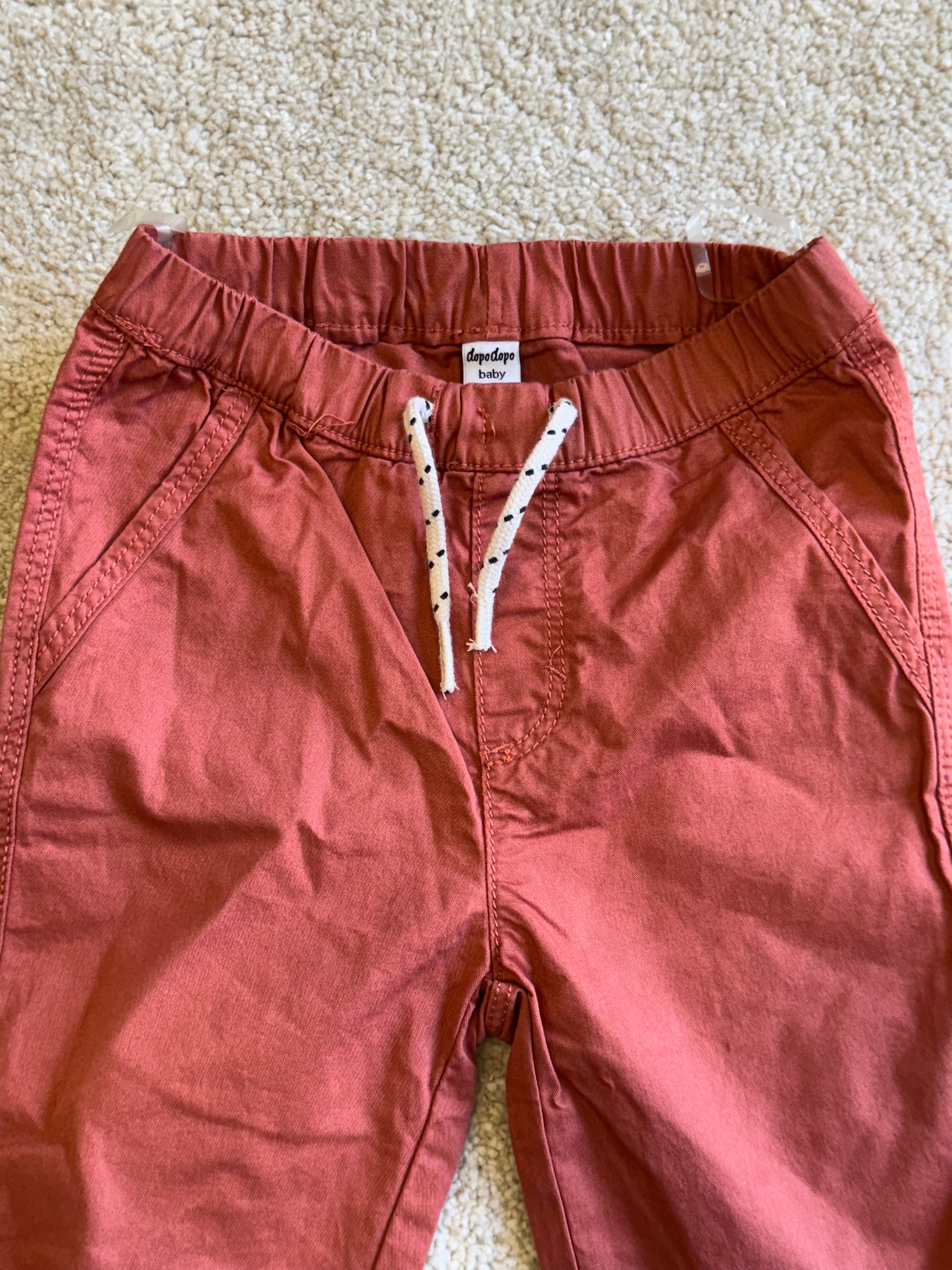 DOPO DOPO STYLISH BOYS' TROUSER | RUST