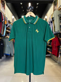 GIORDANO EMBROIDERY SHIRT 3D LION POLO MEN | GREEN