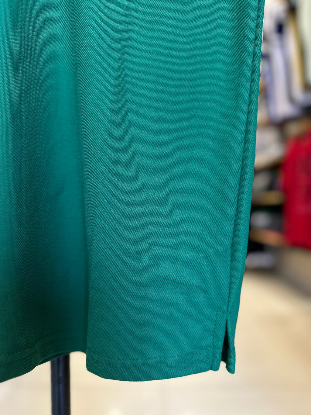 GIORDANO EMBROIDERY SHIRT 3D LION POLO MEN | GREEN