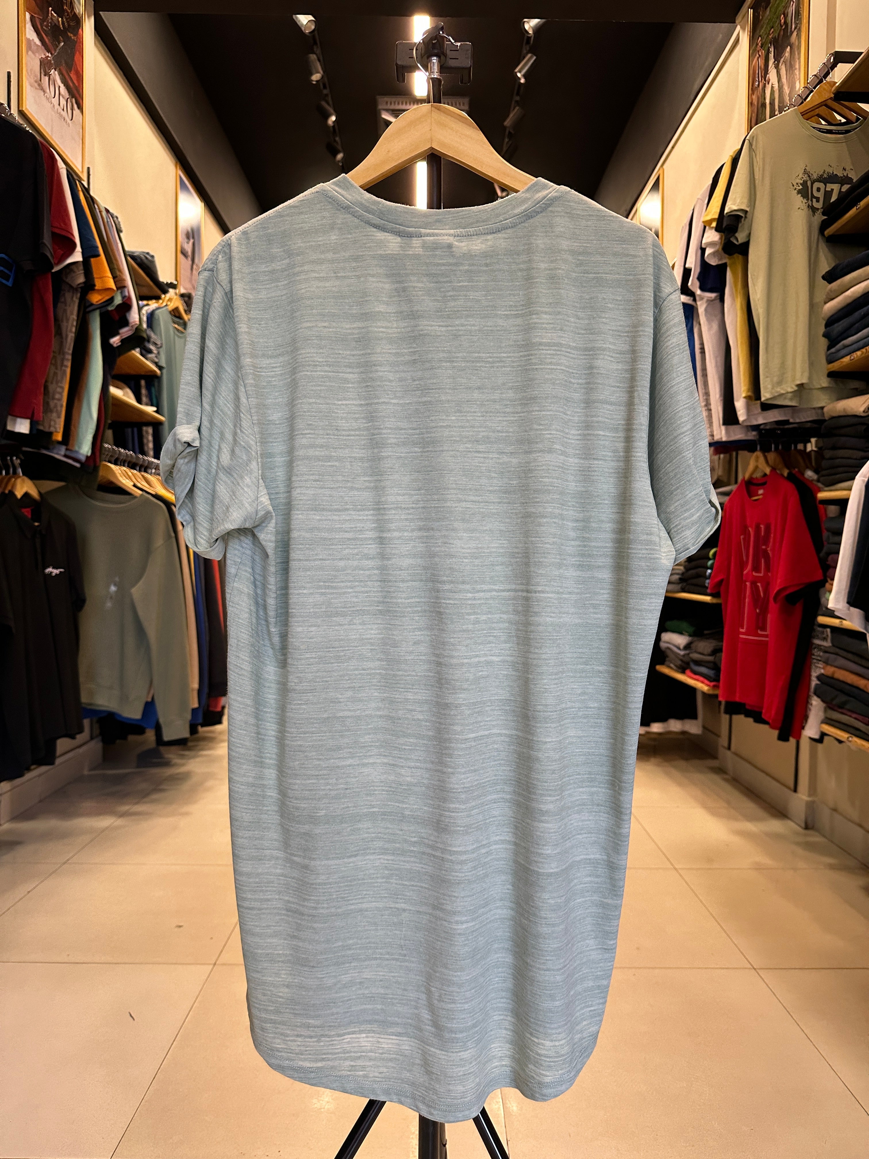 G-STAR RAW  MEN'S CREW NECK  T-SHIRT – SOFT COTTON | MINT GREEN