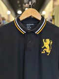 GIORDANO EMBROIDERY SHIRT 3D LION POLO MEN | BLACK