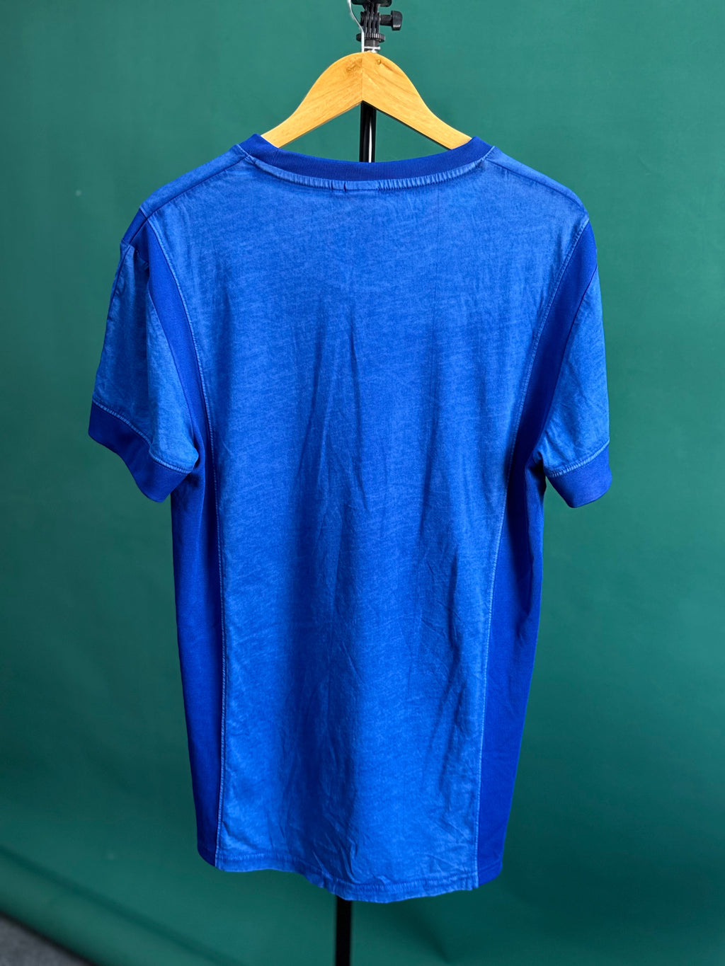 G-STAR RAW T-SHIRT SLIM FIT ROUND NECK | ROYAL BLUE
