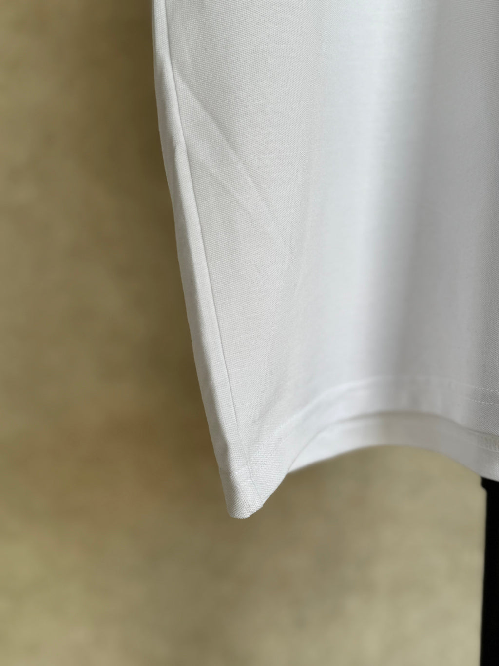 HUGO BOSS POLO SHIRT WITH EMBROIDERED LOGO | WHITE