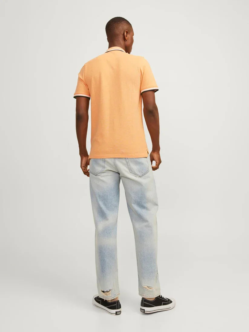 JACK & JONES PAULOS SS NOOS SHIRT | APRICT SNOW