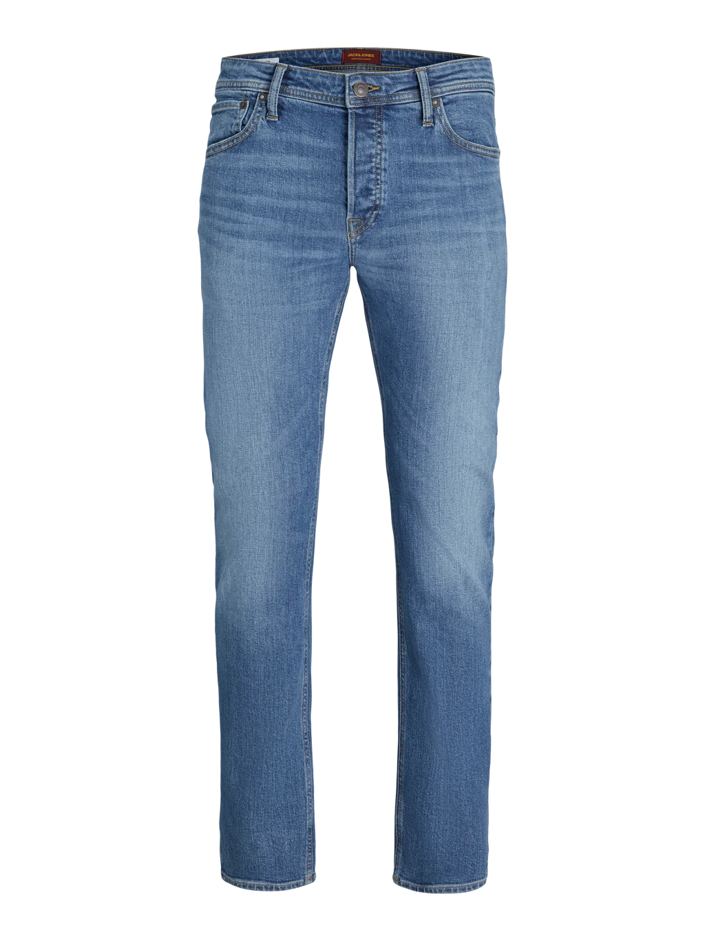 JACK & JONES denim blue relaxed fit jeans for men