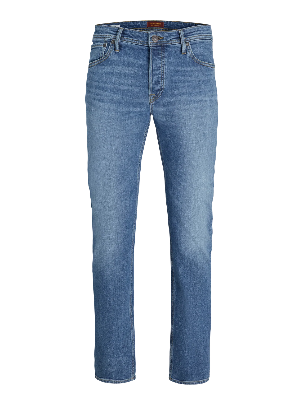 JACK & JONES denim blue relaxed fit jeans for men