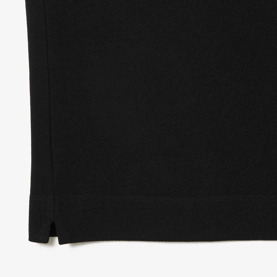 LACOSTE SLIM FIT PARIS STRETCH PIQUE POLO SHIRT | BLACK