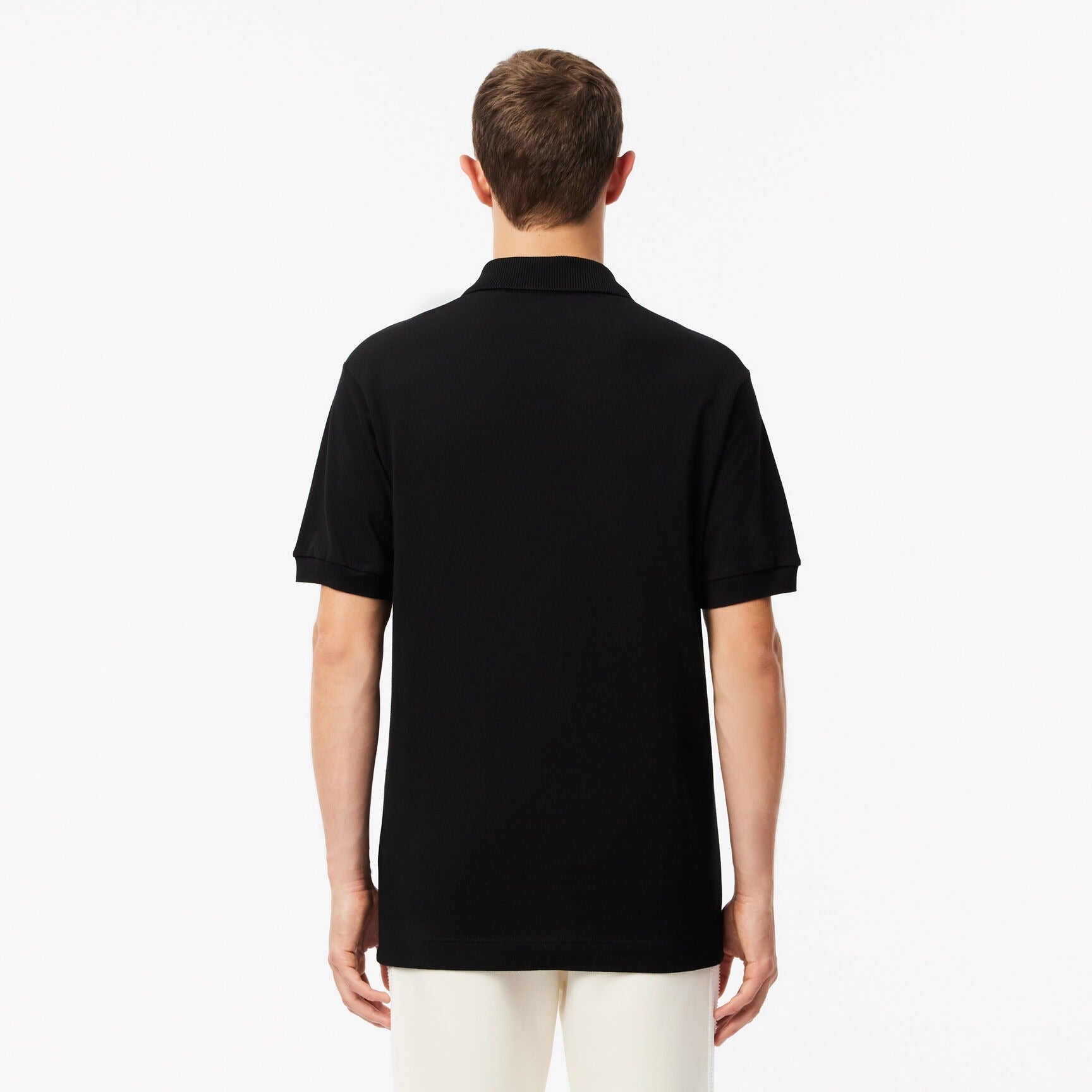 LACOSTE MEN'S SLIM FIT ORIGINAL L.12.12 POLO | BLACK
