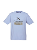 CALVIN KLEIN JEANS VARSITY LOGO T-SHIRT | LIGHT BLUE