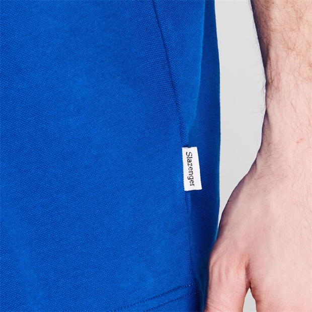 SLAZENGER - MEN'S POLO TIPPED SHIRT | ROYAL BLUE