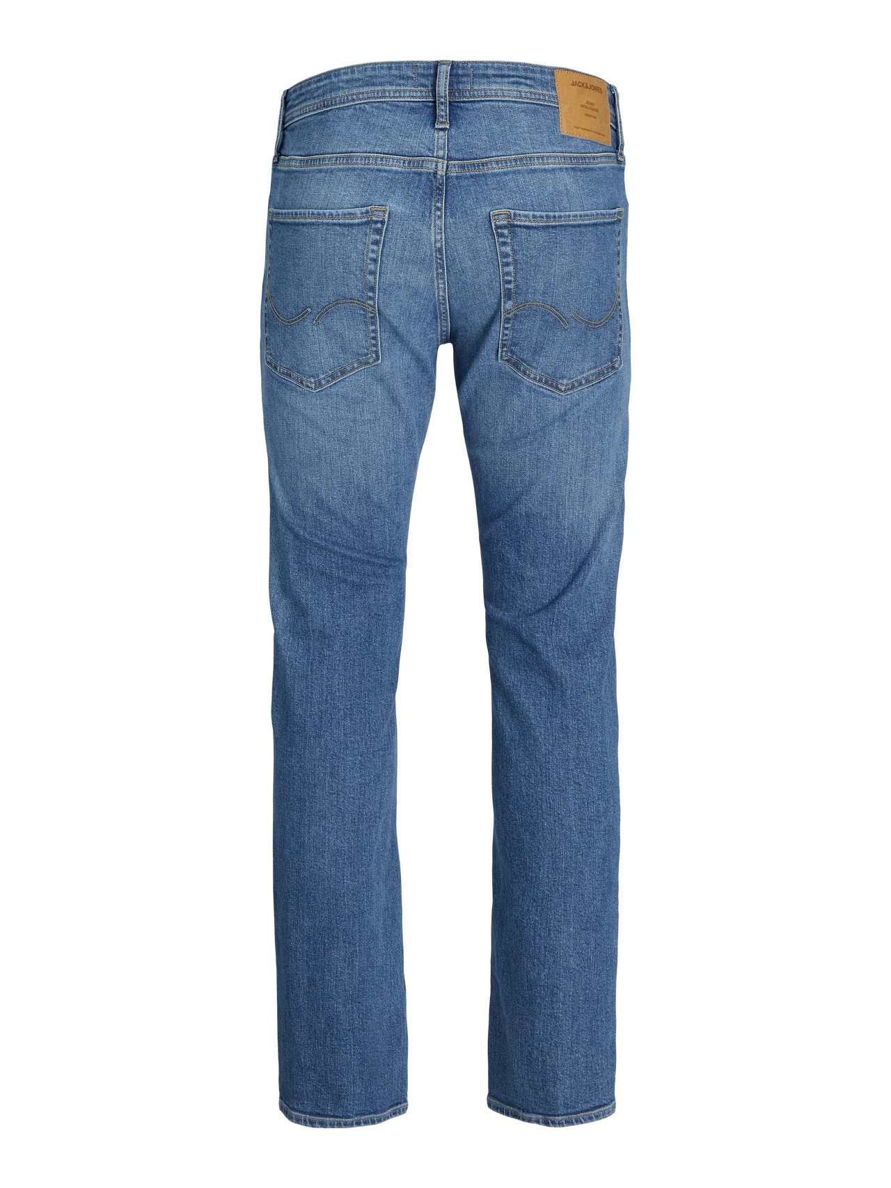 JACK & JONES denim blue relaxed fit jeans for men