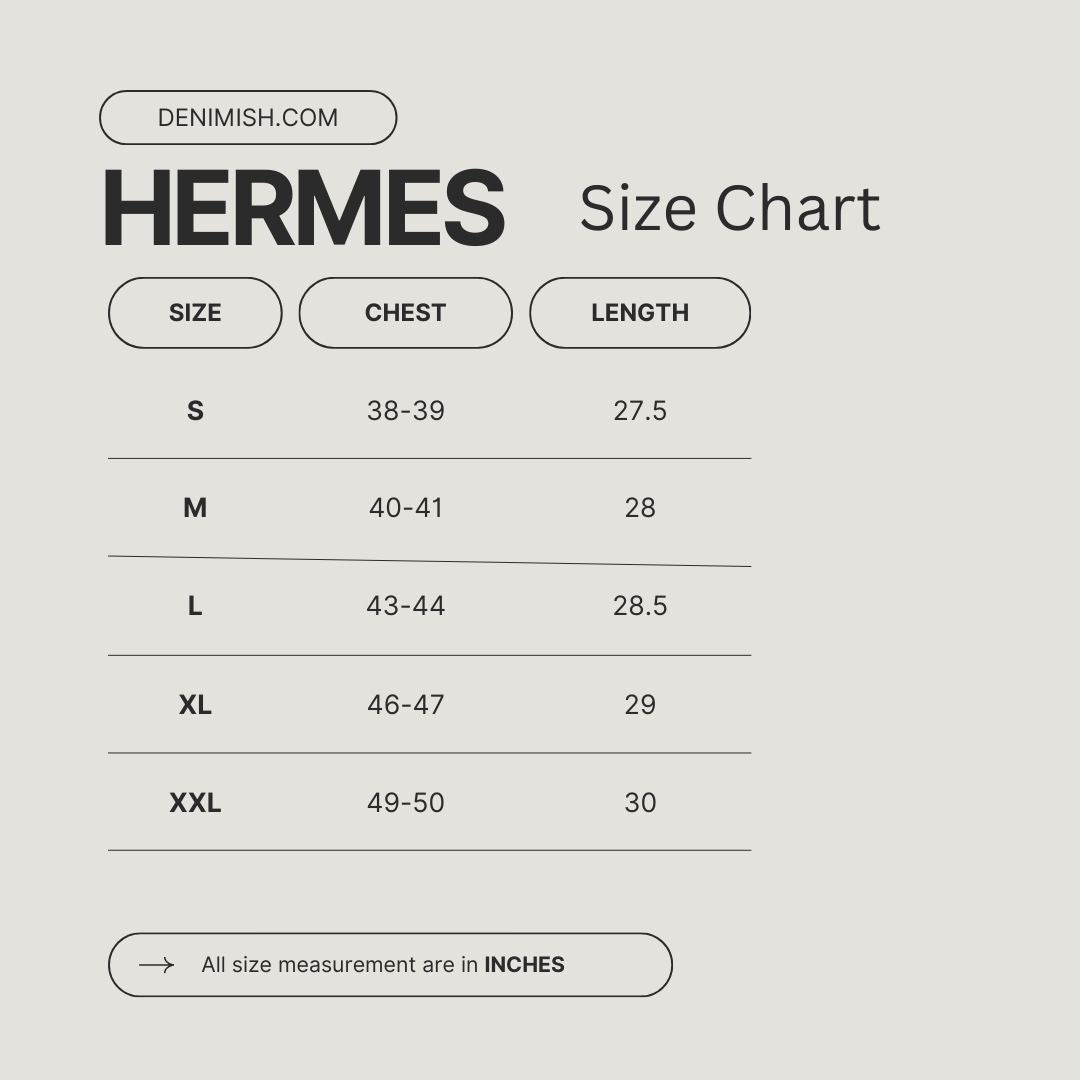 PREMIUM HERMES PARIS T-SHIRT WITH EMBROIDERY LOGO | BLUE