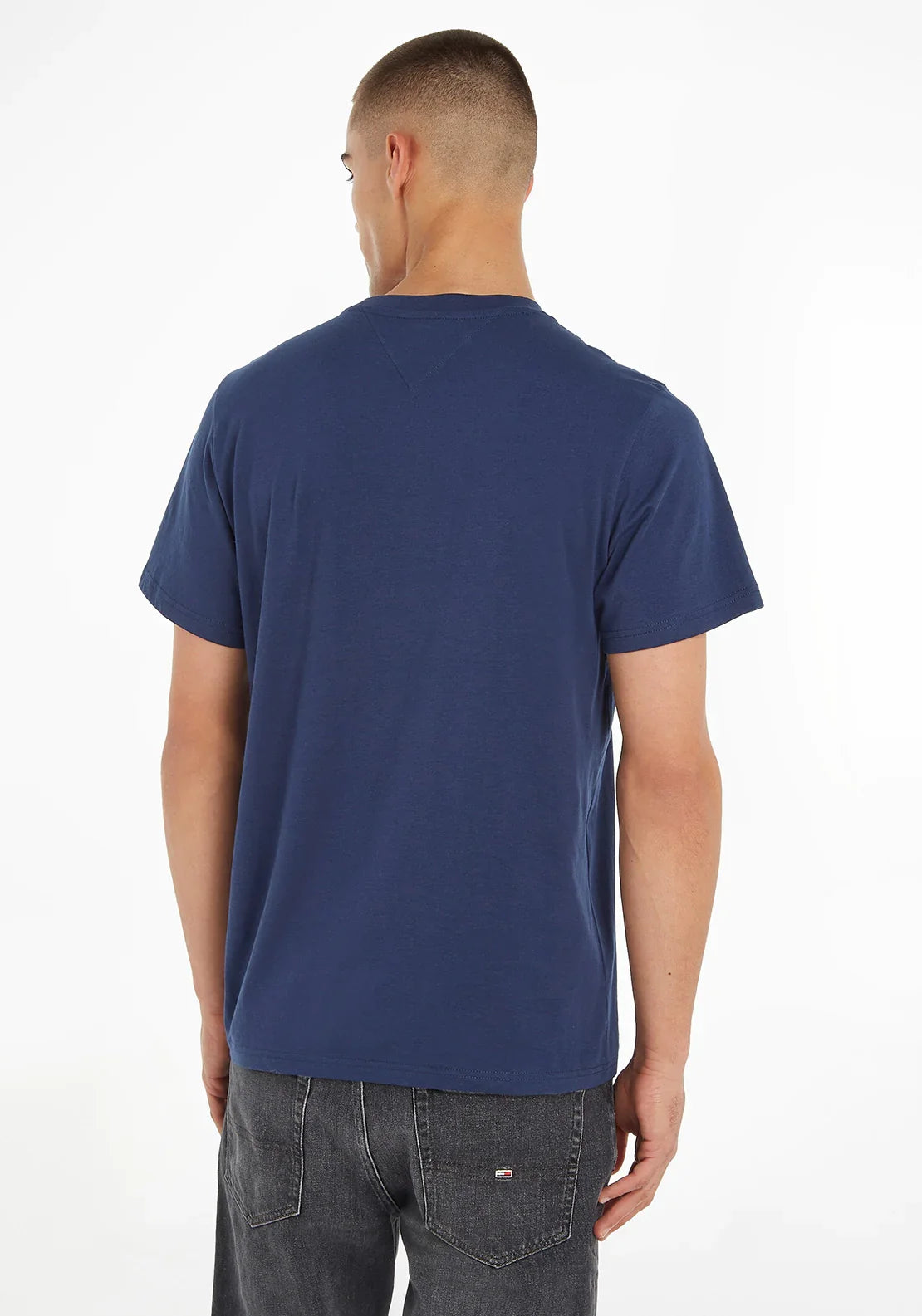 TOMMY JEANS ENTRY GRAPHIC TEE SHIRT | NAVY