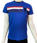 U.S. POLO ASSN. BASIC-RIBBED T-SHIRT | BLUE