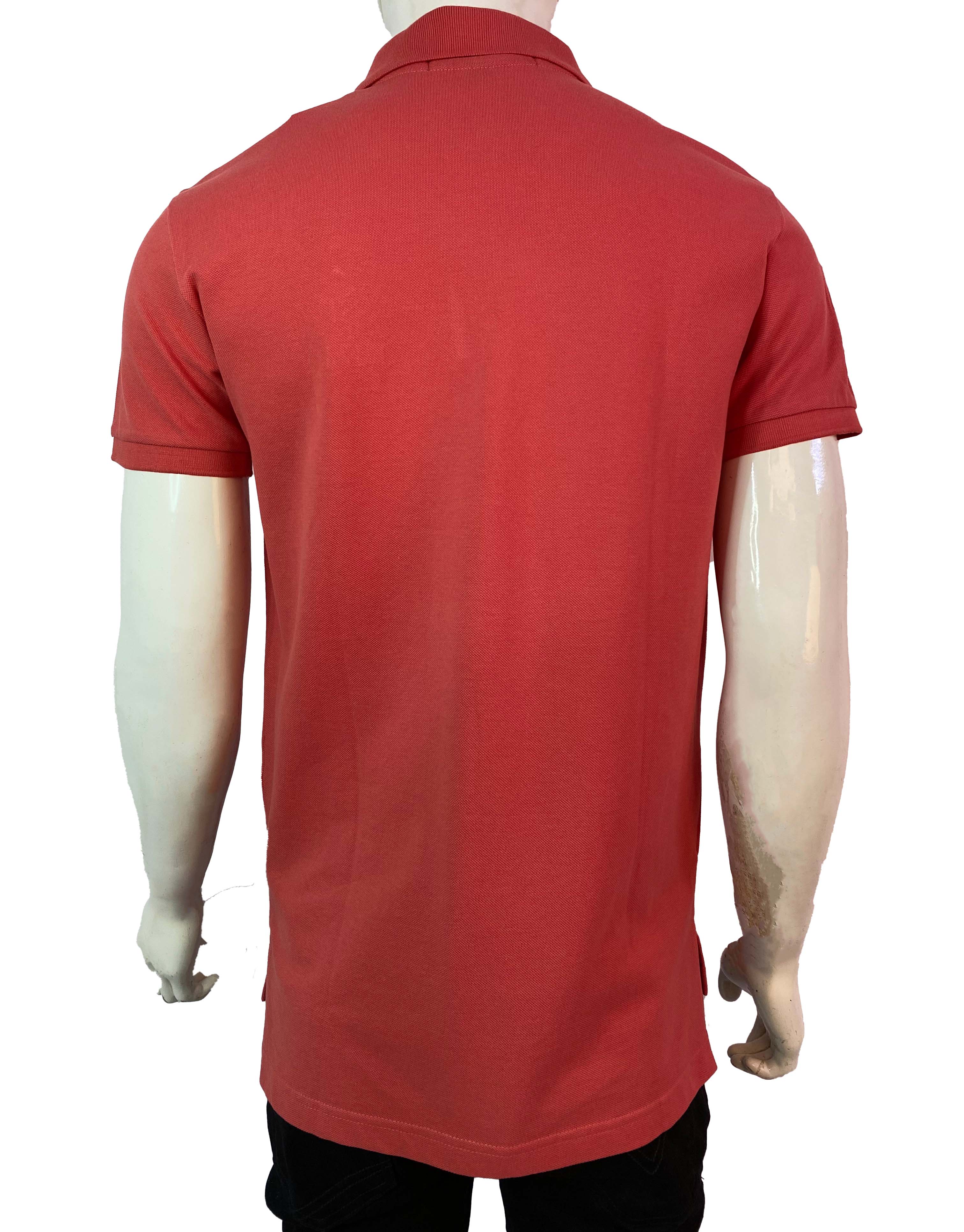 U.S POLO ASSN  PIQUE PRINTED GRAPHIC POLO SHIRT | D.PEACH