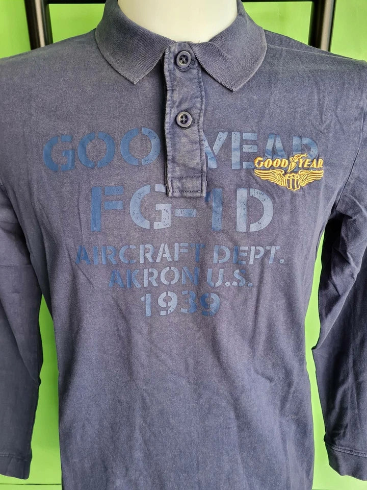 GOOD YEAR POLO SHIRT MEN | BLUE