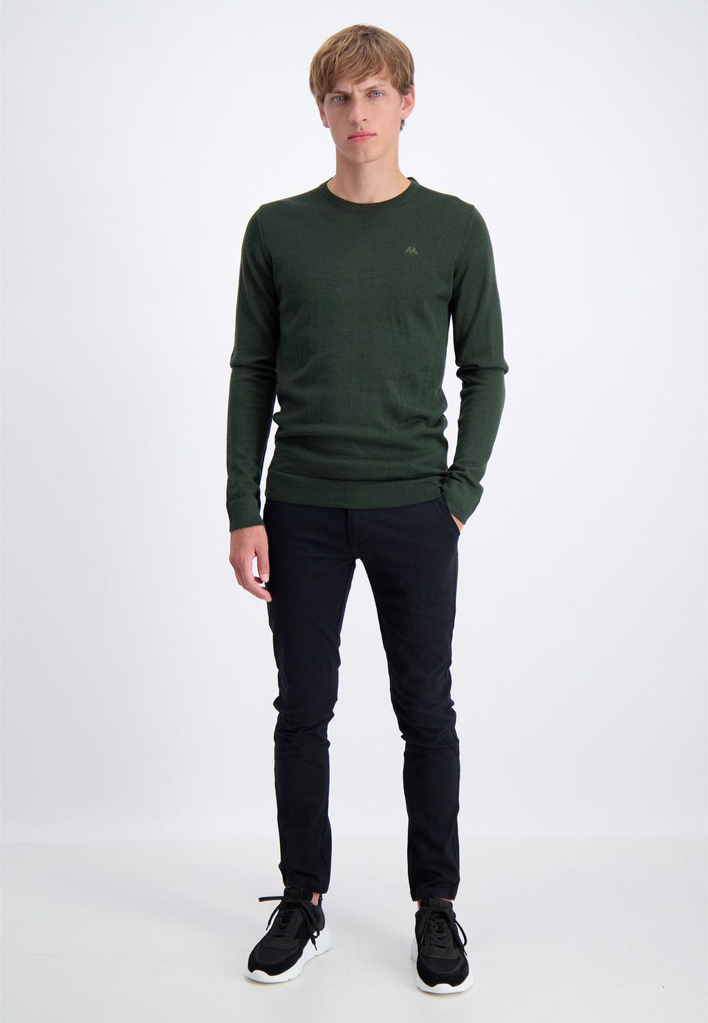 J.LIND CLASSIC MEN CHINOS | BLACK