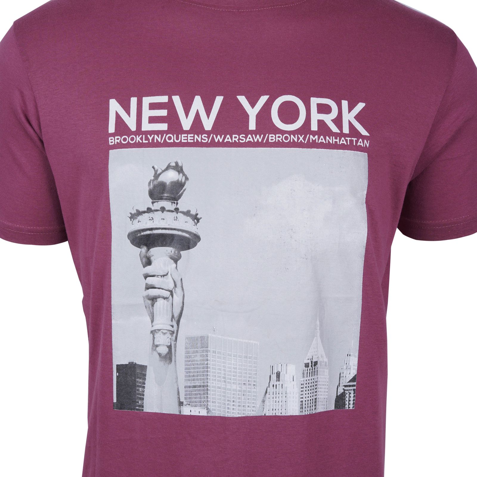 PULL & BEAR SHORT SLEEVE T SHIRT | TEA PINK