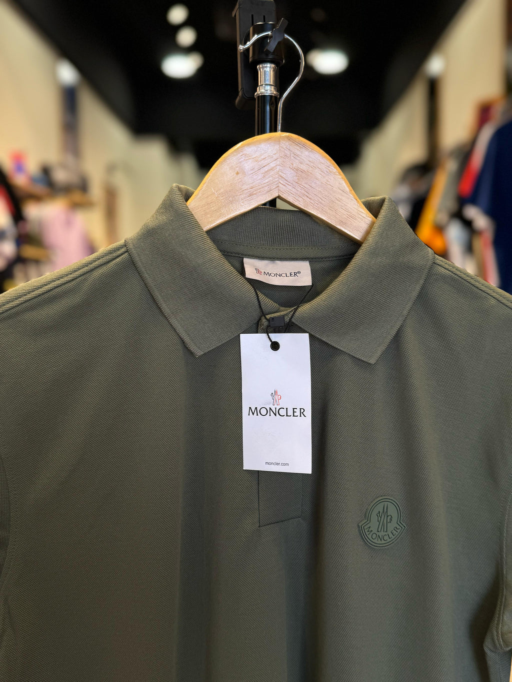 MONCLER - LUXE POLO SHIRT | GREEN