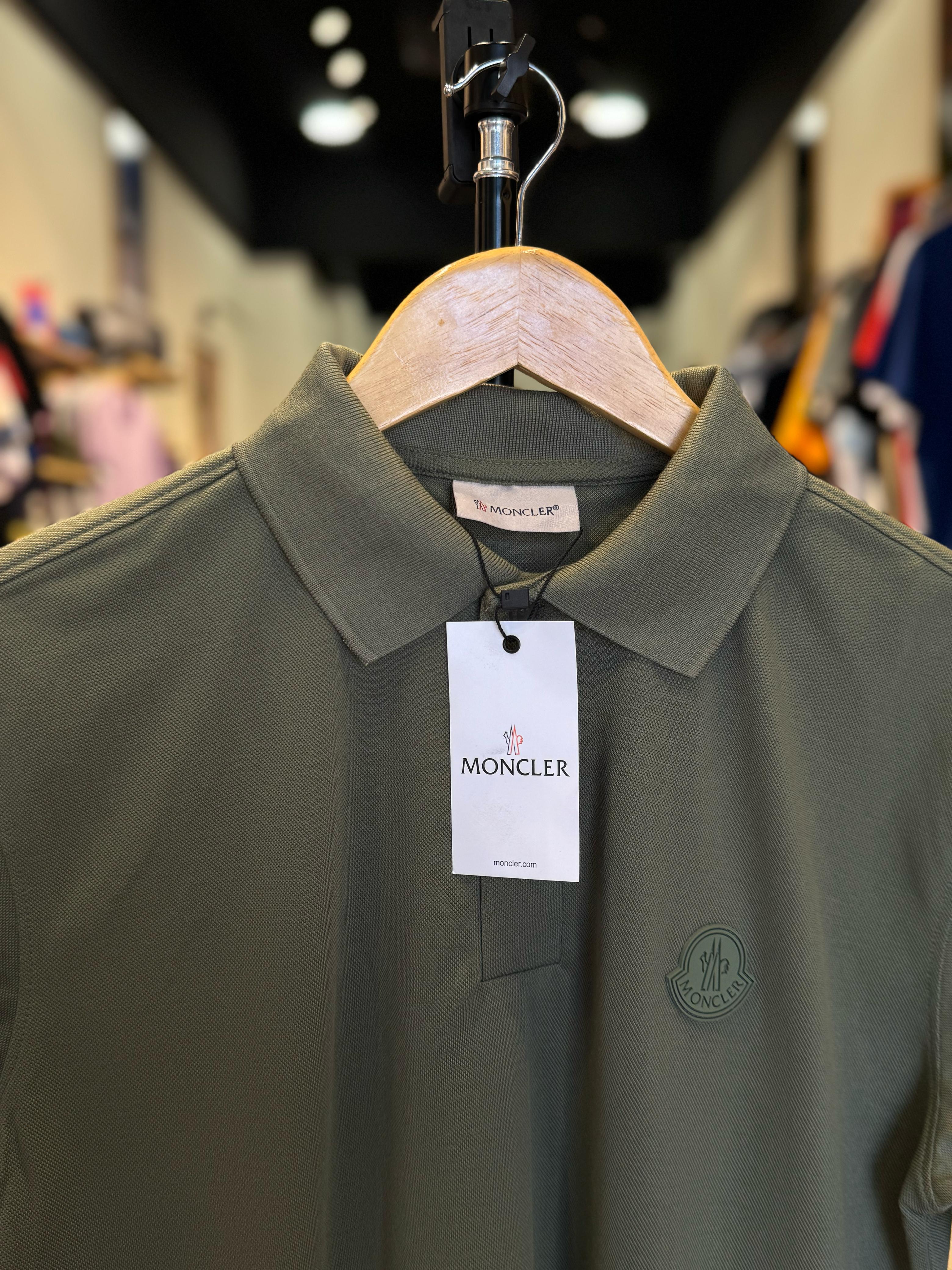 MONCLER - LUXE POLO SHIRT | GREEN