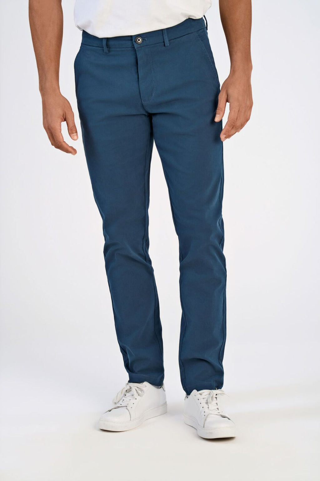 J.LIND CLASSIC MEN SUPERFLEX CHINOS | BLUE