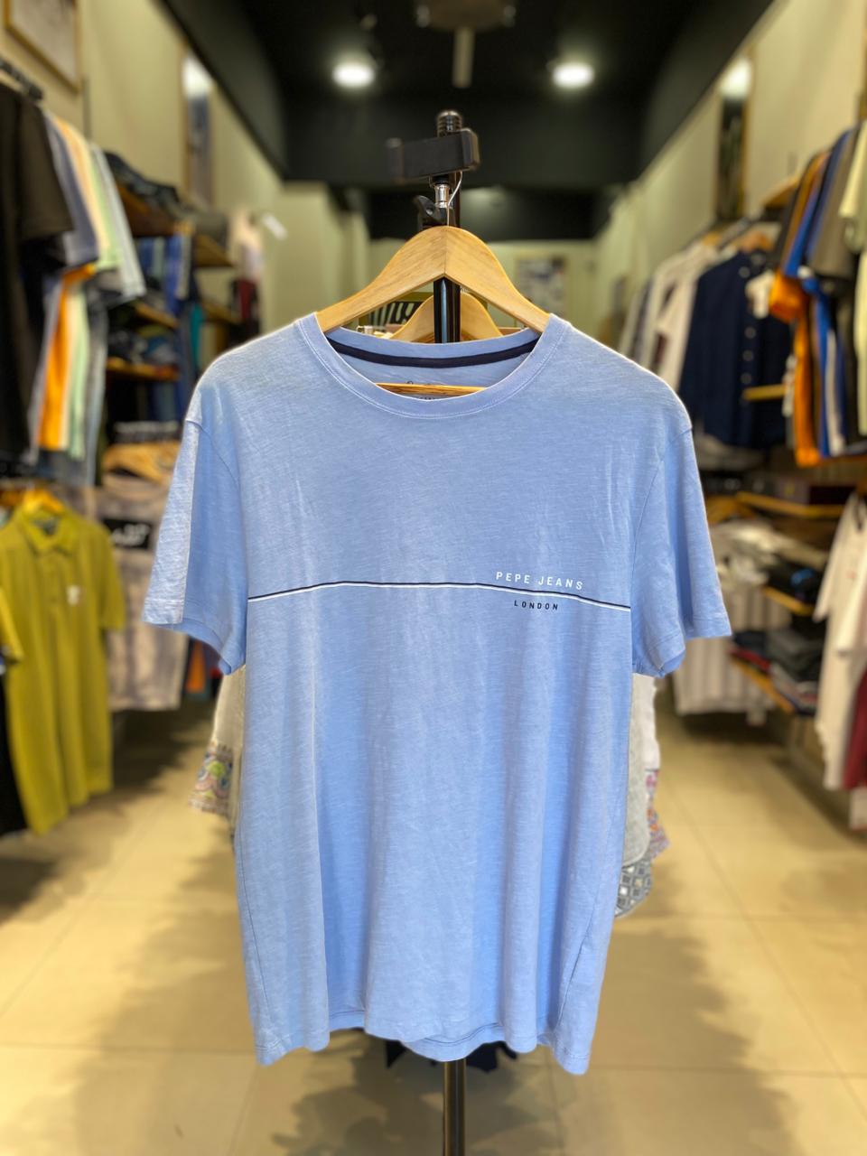 PEPE JEANS MEN'S T-SHIRT | SKY BLUE