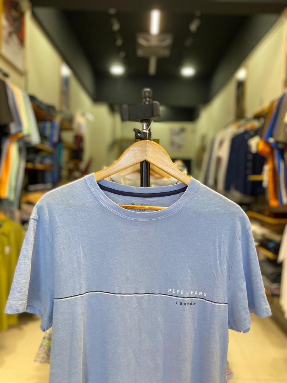PEPE JEANS MEN'S T-SHIRT | SKY BLUE