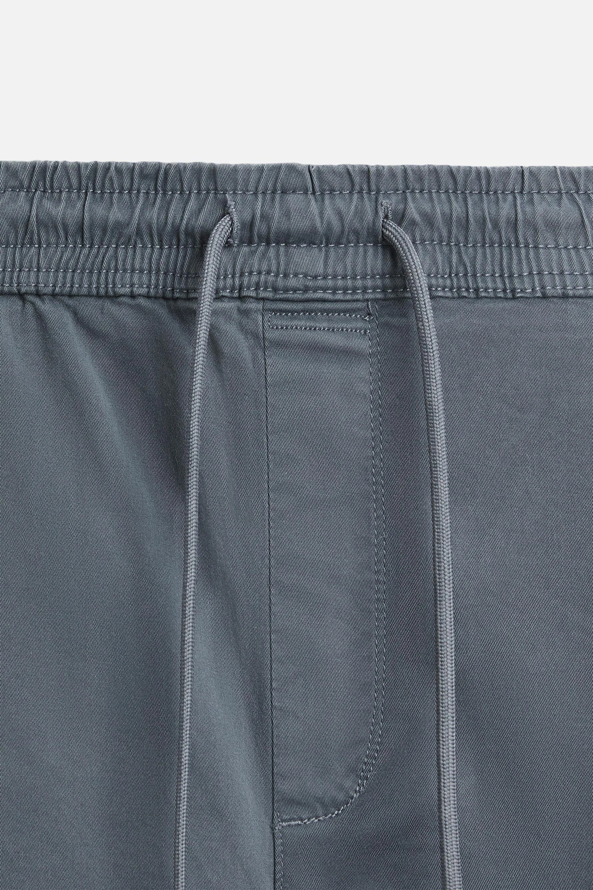 ZARA duck blue jogger waist trousers for men & women