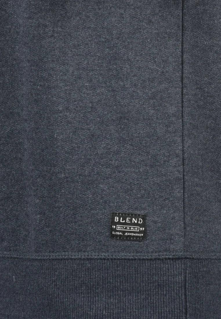 BLEND-MENS-ROUND NECK-SWEATSHIRT | GREY